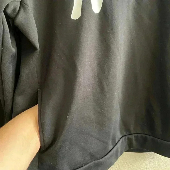 Nike Black Women's Sportswear Large Logo Hoodie Funnel Neck Hoodie S - Picture 5 of 12